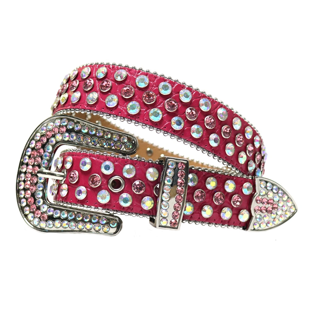 Rhinestone diamantbelte