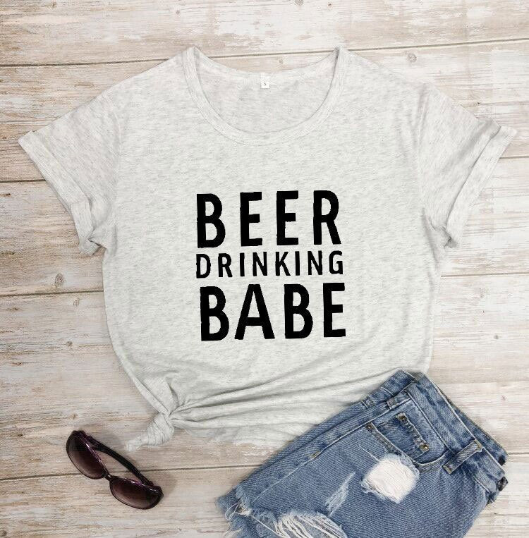 Øldrikking Babe Tee