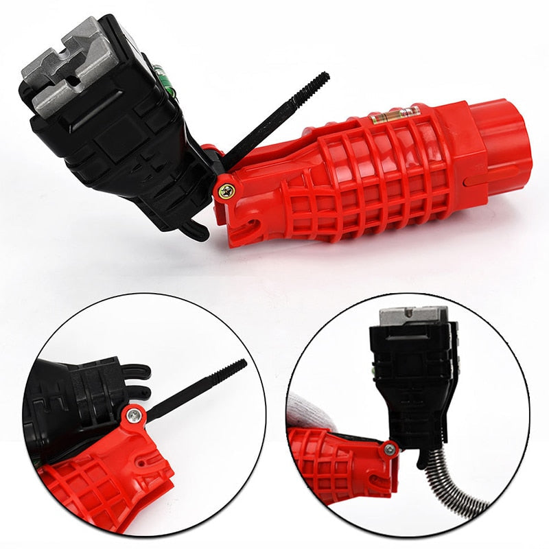 Sammenleggbar vannrørnøkkel