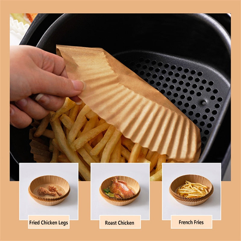 Air Fryer engangspapirfôr