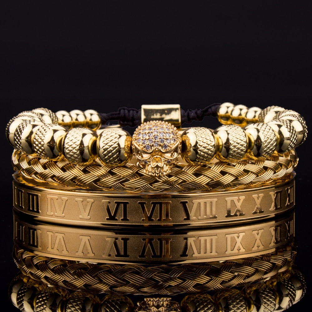 Luksus krone armbåndsett