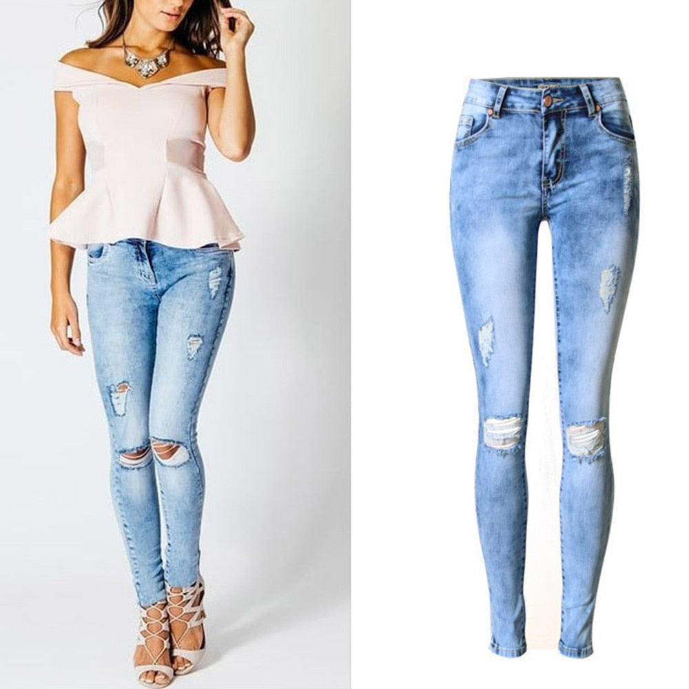 Kvinne skinny jeans
