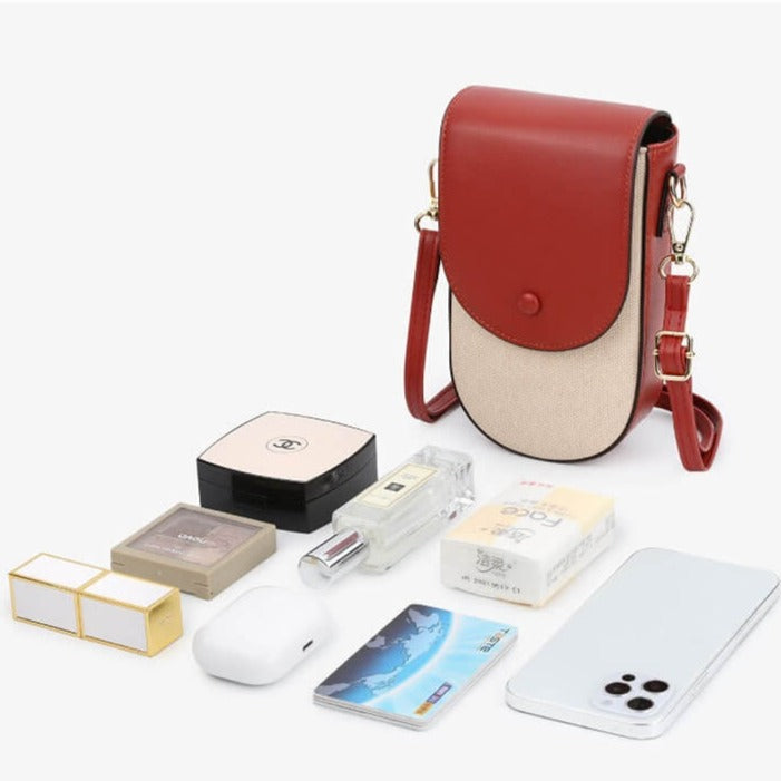 Enkel klassisk skulderveske