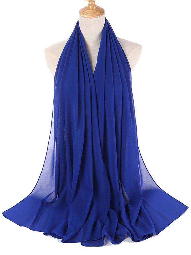 Chiffon Hijab pannebånd