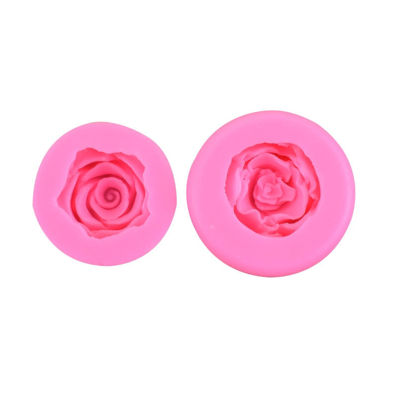 Rose silikonform