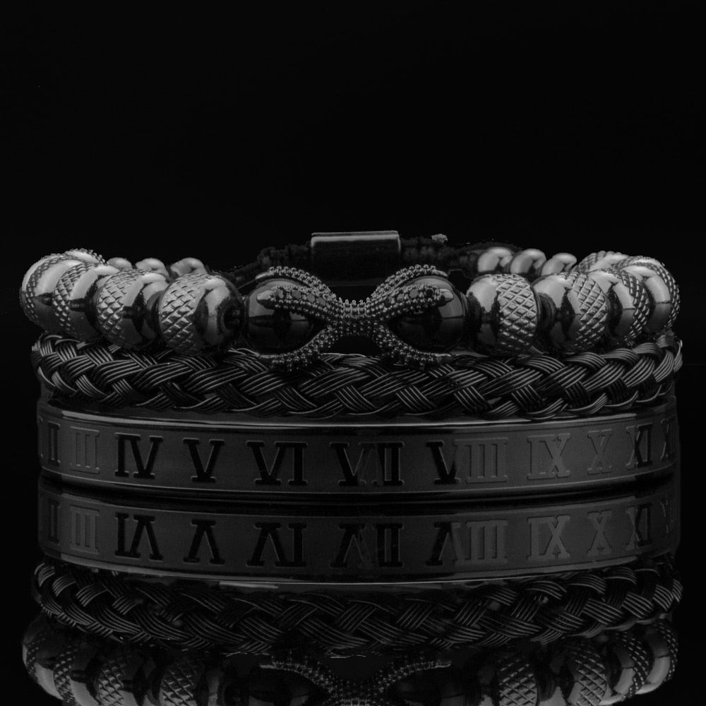 Luksus krone armbåndsett