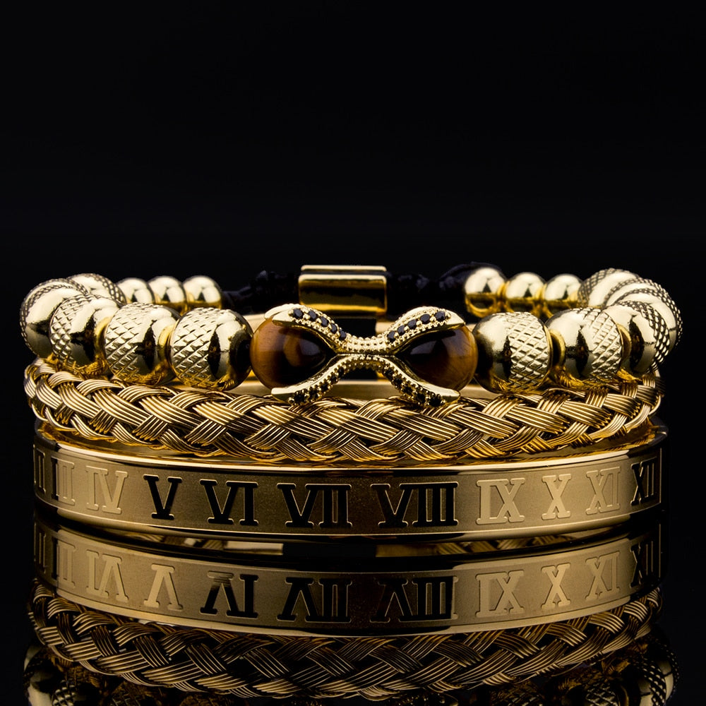 Luksus krone armbåndsett