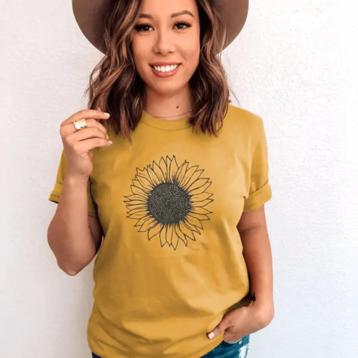 Solsikke T-skjorte