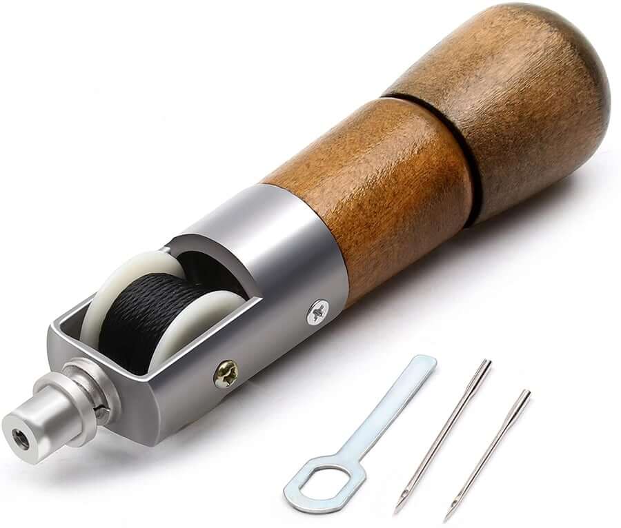 Verktøysett for sysyl i lær