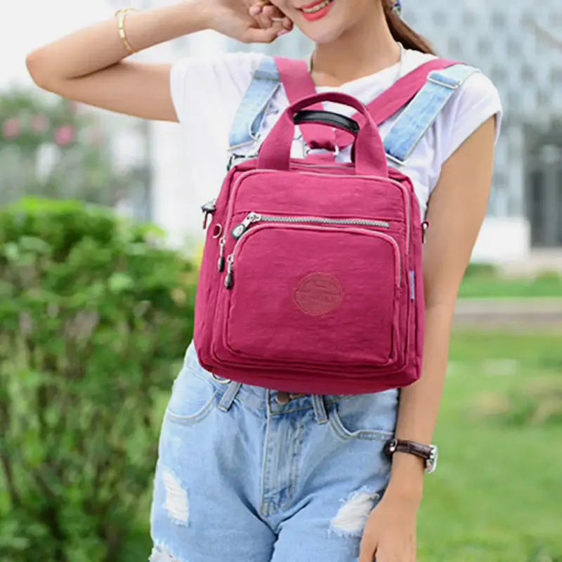 Multifunksjonell Casual Crossbody-veske
