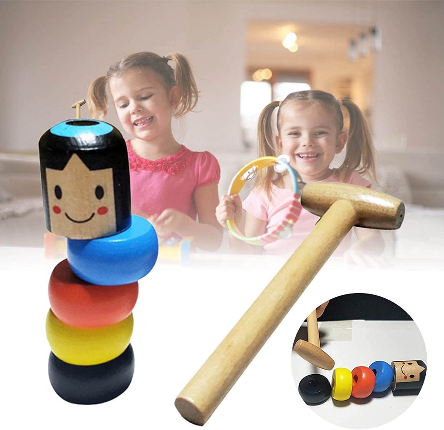 Udødelig Daruma Treleketøy