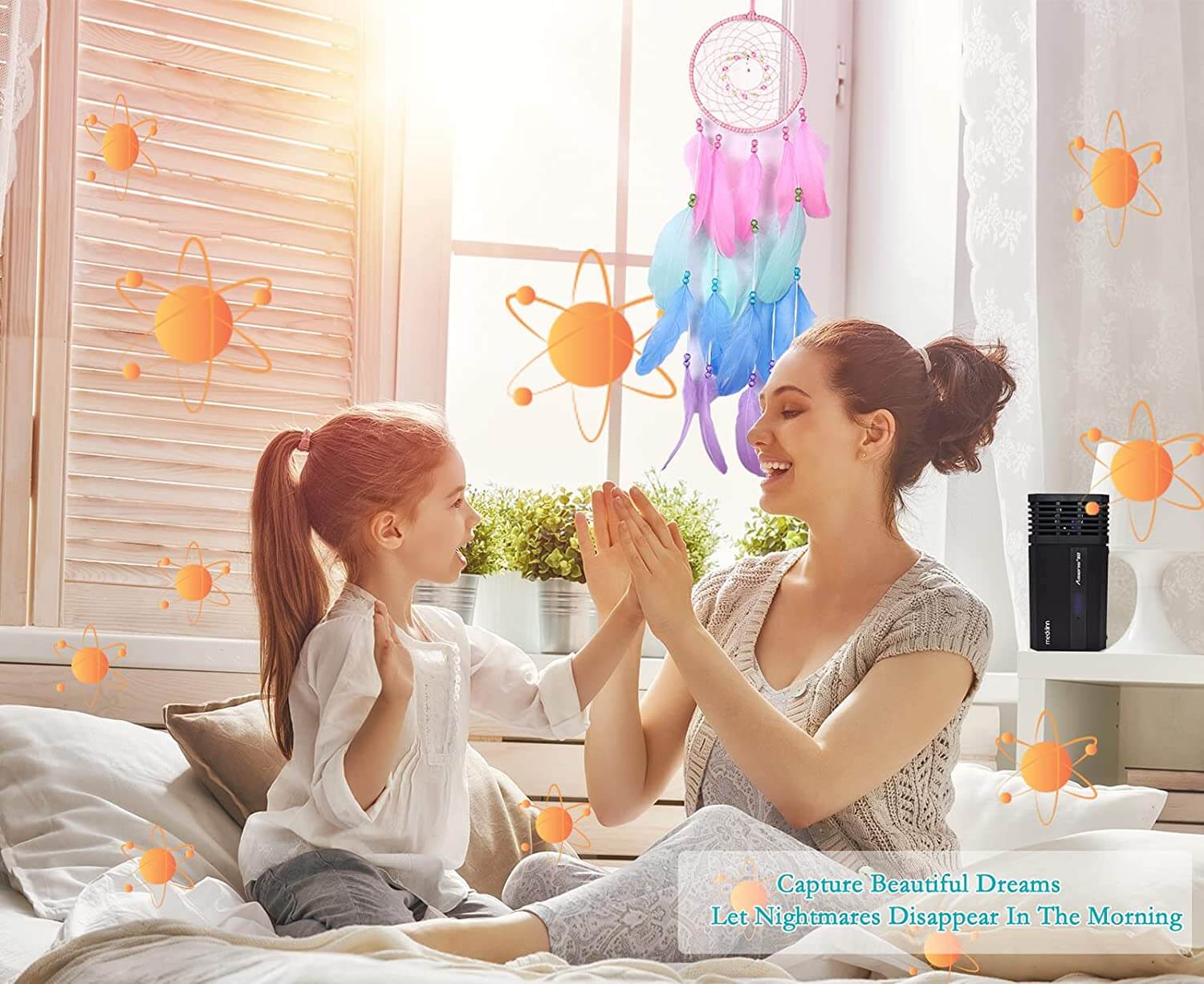 Fargerik drømmefanger