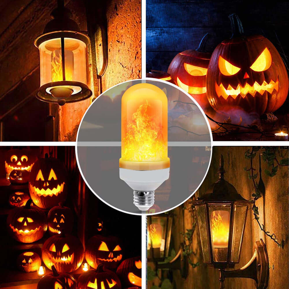 LED flammeeffekt lyspære