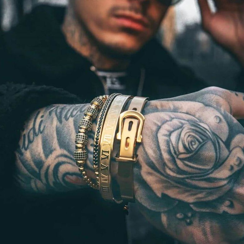 Titanium armbåndsett