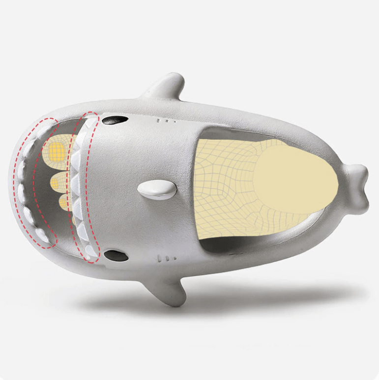 Baby shark tøfler