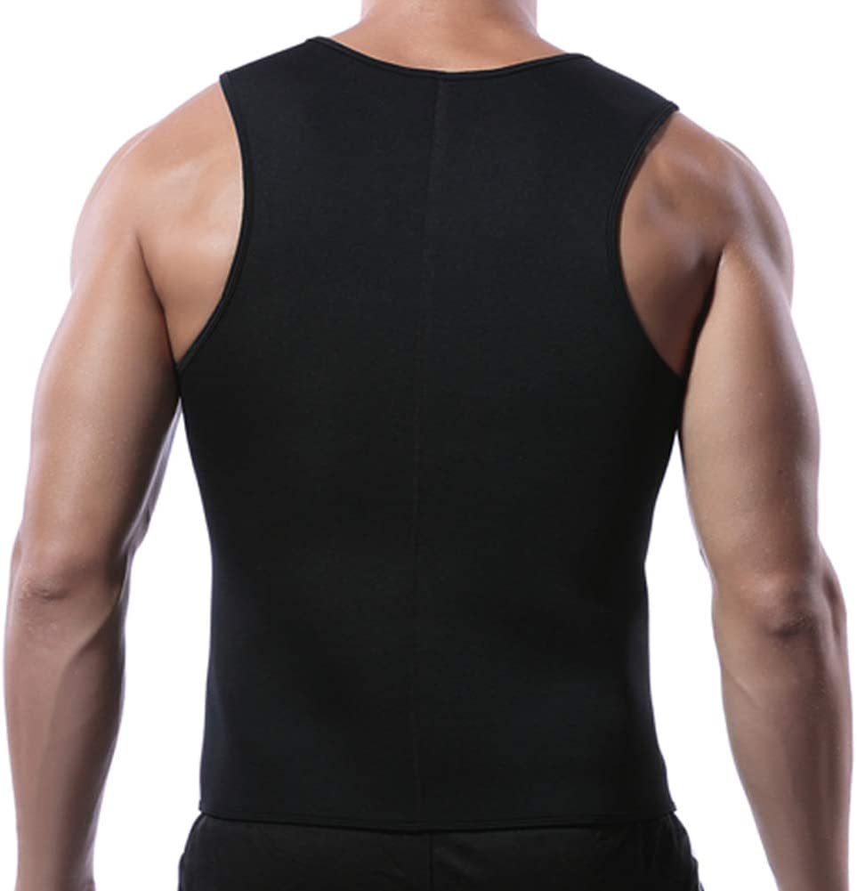 Sauna Sweat Glidelåsvest for menn