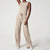 Dame Jumpsuit Lett Polyester med Belte Komfortabel Silhuett-1