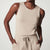 Dame Jumpsuit Lett Polyester med Belte Komfortabel Silhuett-2