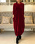 Vinterkjole Dame Elegant Design Varme Stoffer-5