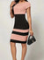 Variant image for Damekjole Fargeblokk Figur-klemende Polyester Moderne-1