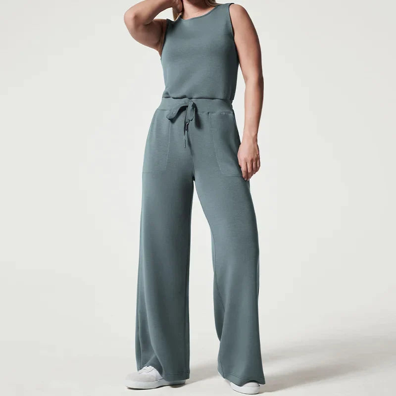 Variant image for Dame Hoppdrakt Elegant Myk Stoff Med Midjebelte-13