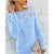 Variant image for Dame Genser Komfortabel Myk Akryl for Høst og Vinter-1