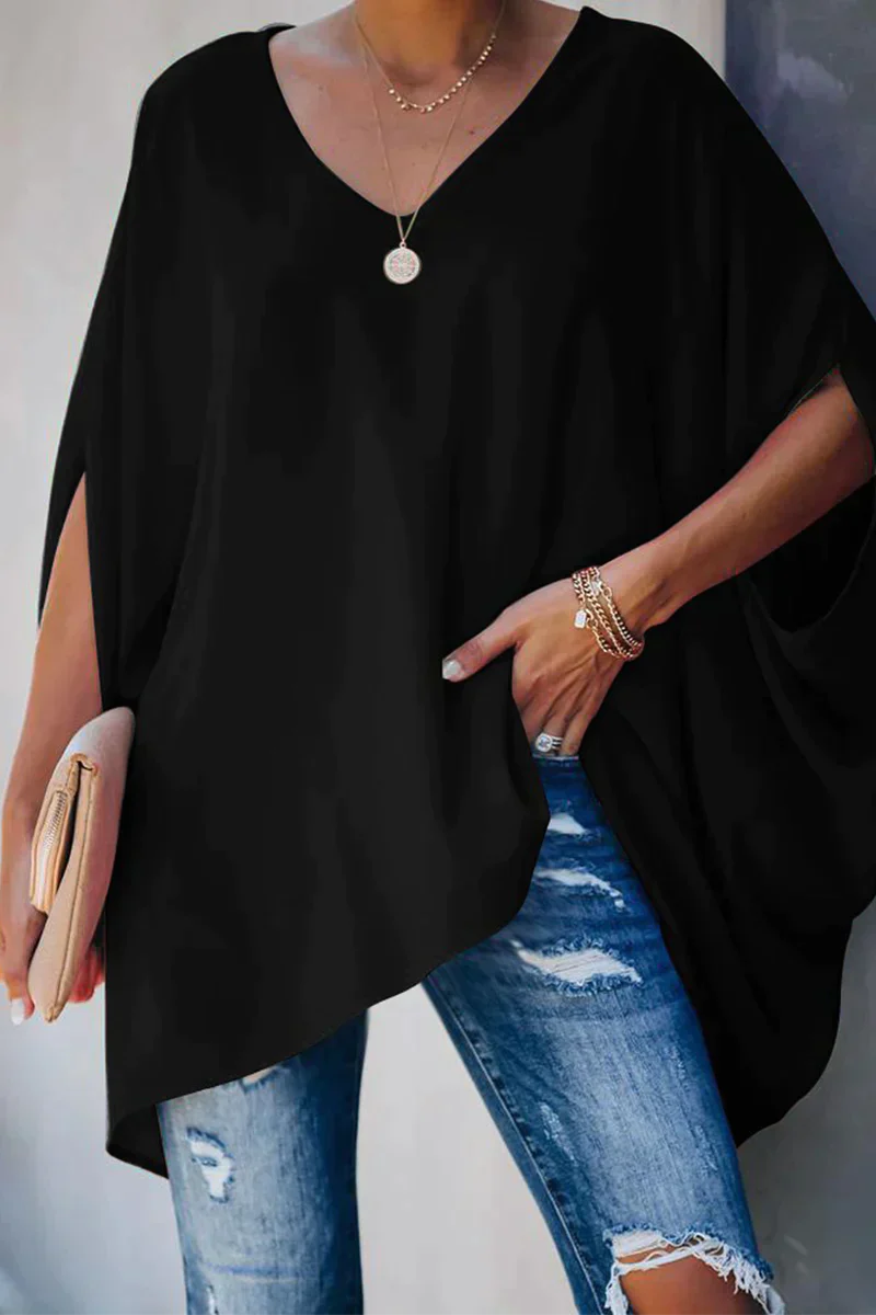 Variant image for Dame Bluse Bred Elegant Lett Stoff-6