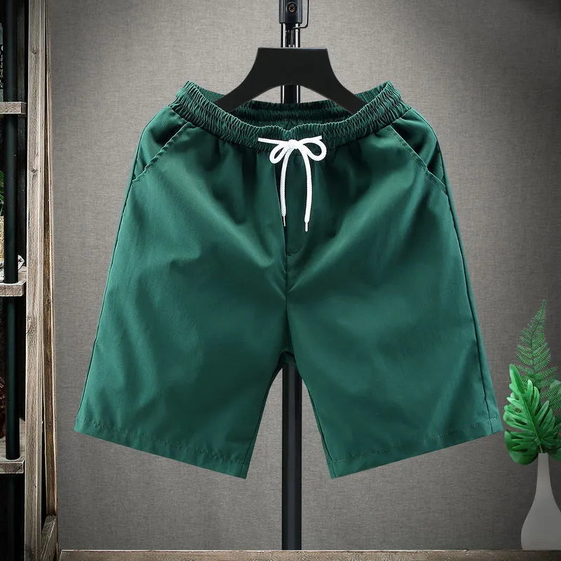 Variant image for Herre Shorts Avslappet Snitt Pustende Materiale-33