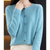 Variant image for Dame Cardigan O-hals Strikket Ull-19