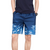 Strandshorts med trykk for menn