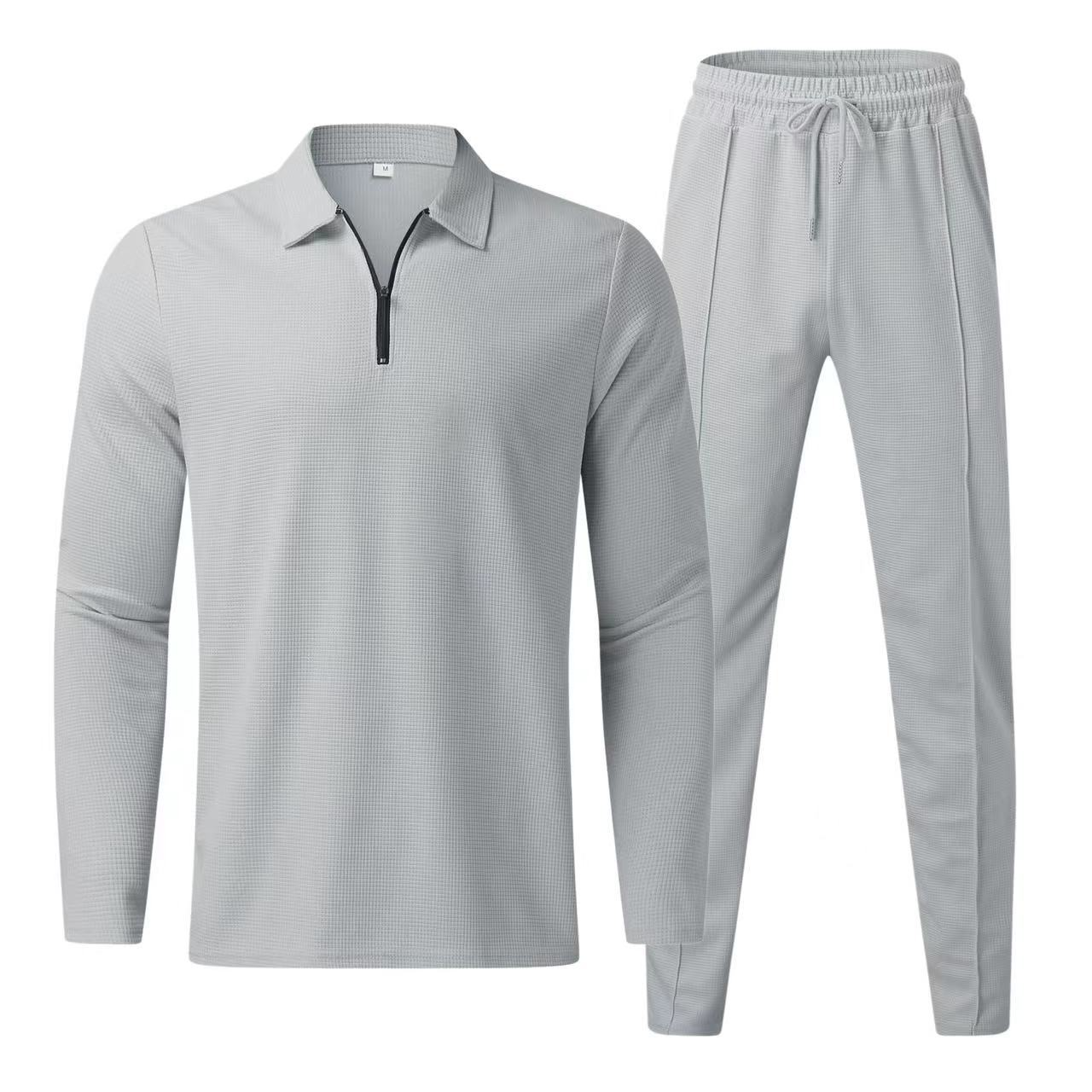 Variant image for Herre To-delt Sett Elegant Design Polyester Bomull-13