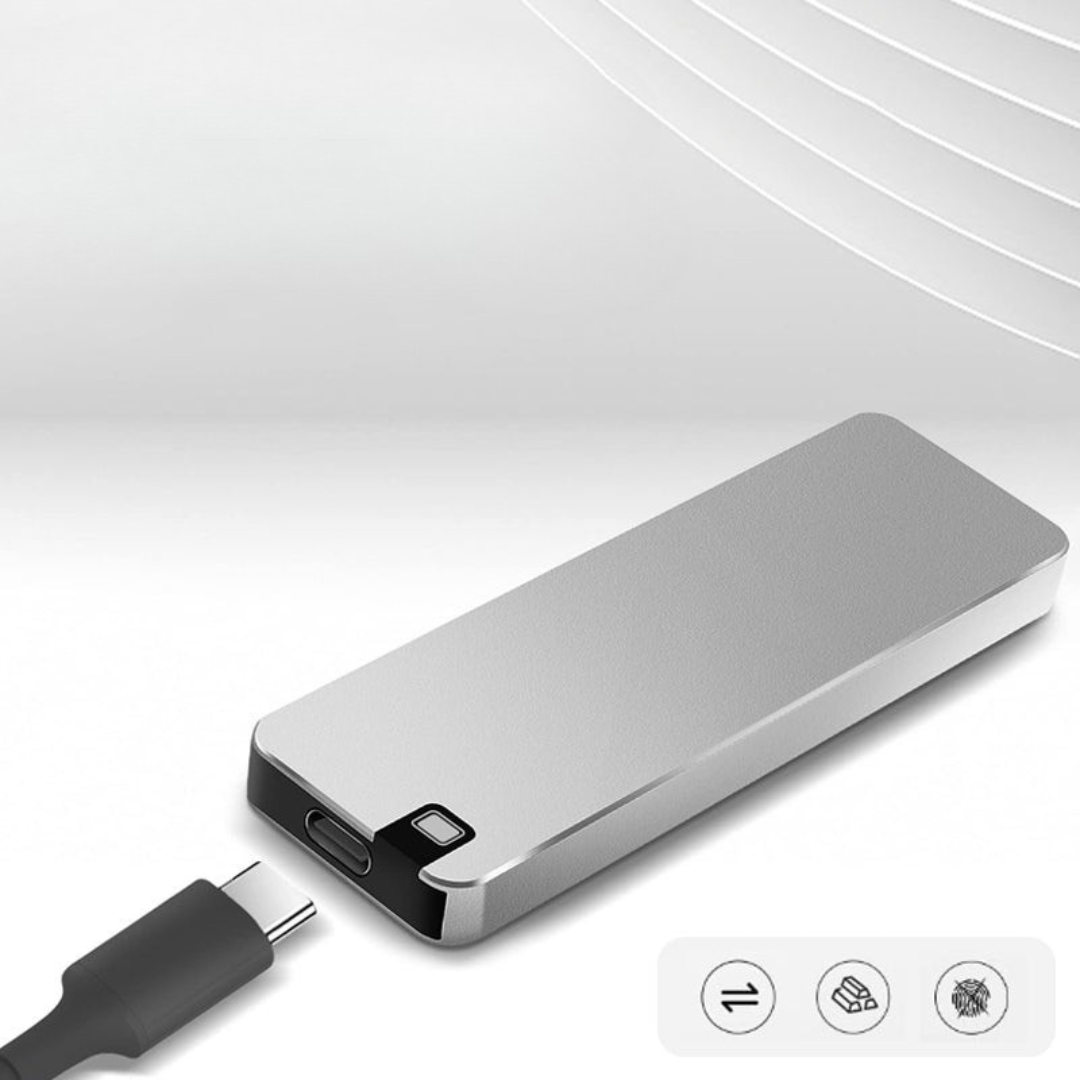 Bærbar Harddisk Solid State Kompakt USB 3.2 Gen 1