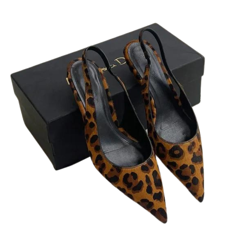 Leopard Spisse Hæler
