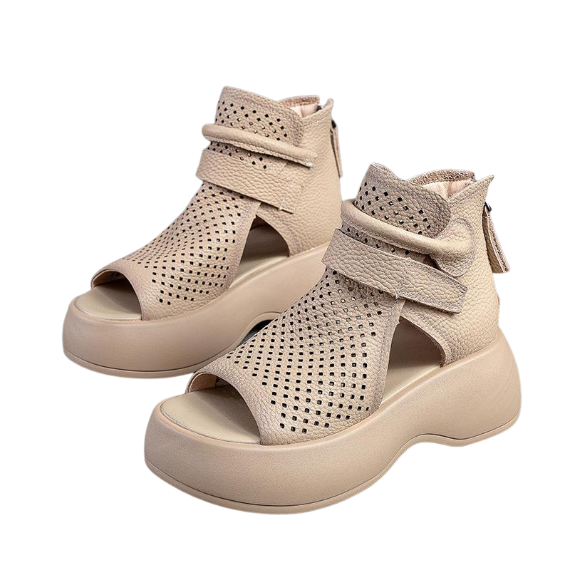 Elegante fritidssandaler for kvinner