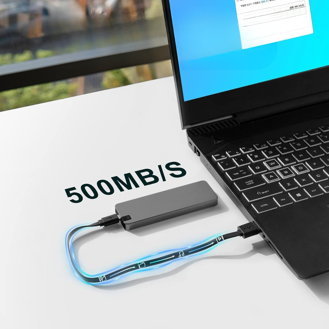 Bærbar Harddisk Solid State Kompakt USB 3.2 Gen 1