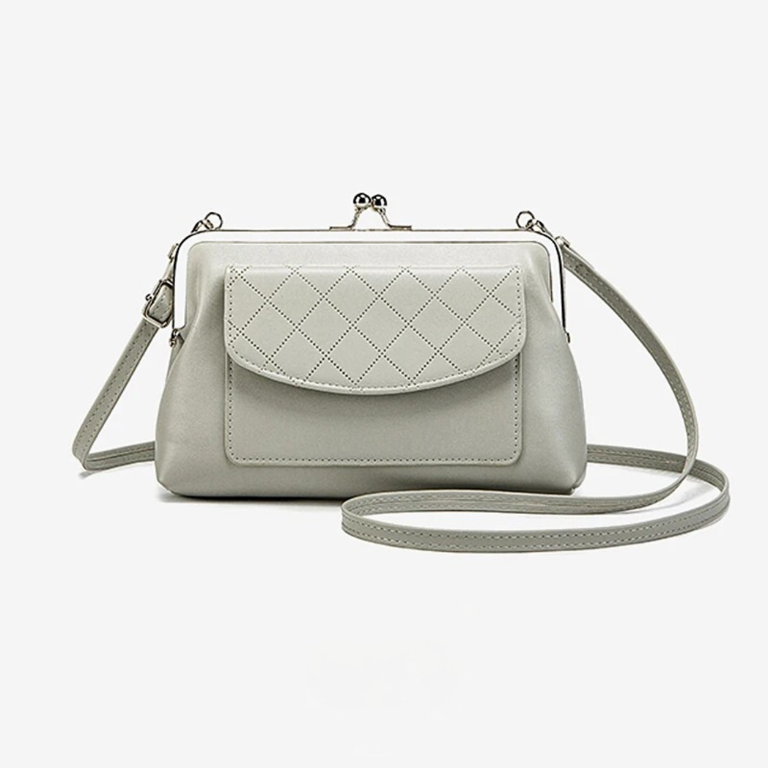 Dame Veske Leppeformet Lukking Kunstlær 2