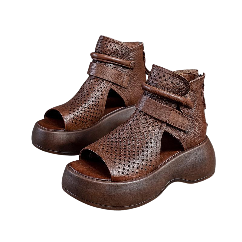 Elegante fritidssandaler for kvinner