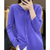 Dame Cardigan O-hals Strikket Ull-2