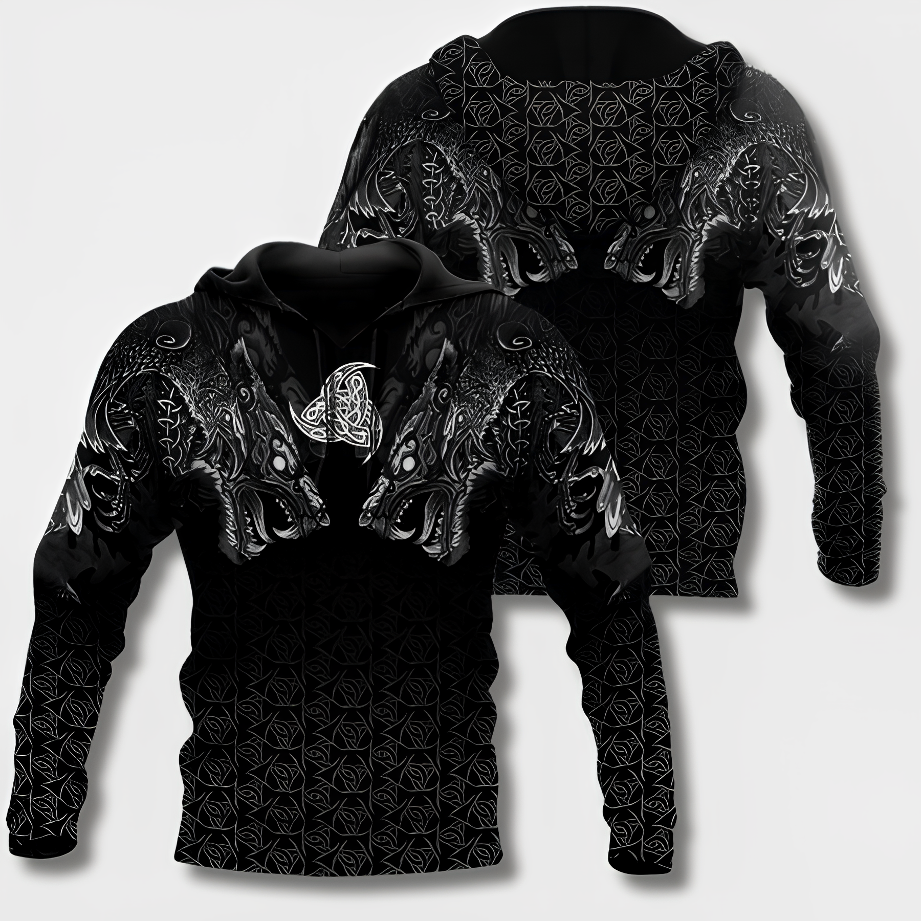 Variant image for Hettegenser Herre Viking Stil Komfortabel Bomull-1