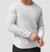 Herre Half Zip Genser Elegant 100% Bomull-1