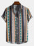 Variant image for Herreskjorte Vintage Stil Lett Bomull-19