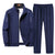 Herre Treningdrakt Komfortabel Polyester Moderne Passform-3