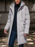 Herre Vinterfrakk Tykk Polyester Fasjonabel Design-6