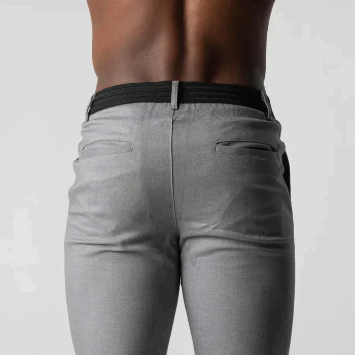 Herrebukse Slank Passform 100% Bomull Moderne Design-4