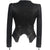 Skinnjakke Dame Elegant Høykvalitets Lær Tidløs Design-4