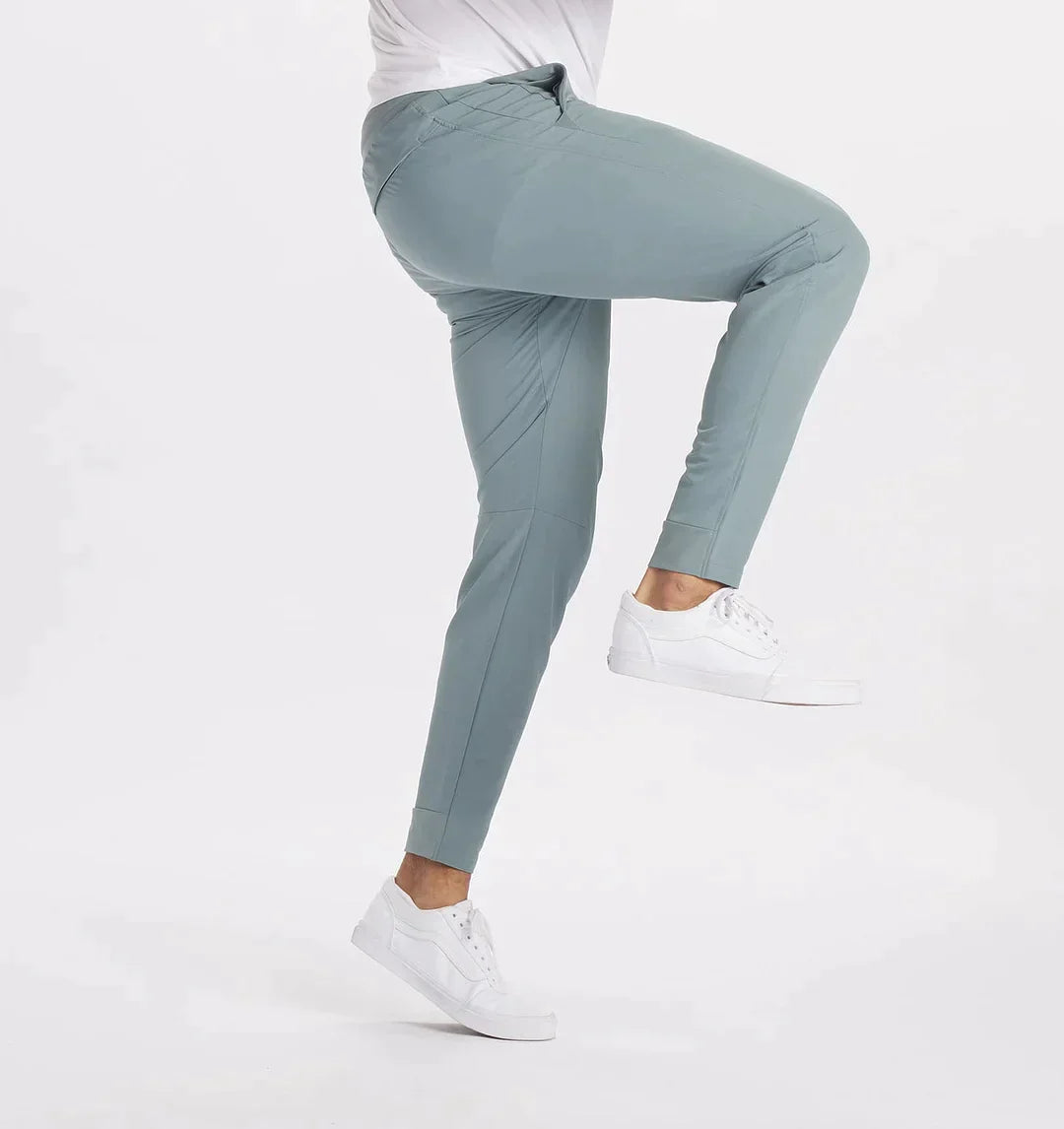 Herrebukse Moderne Snitt 100% Bomull Italiensk Design-3