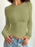 Variant image for Damer Langermet T-skjorte Rund Utringning 100% Bomull-57