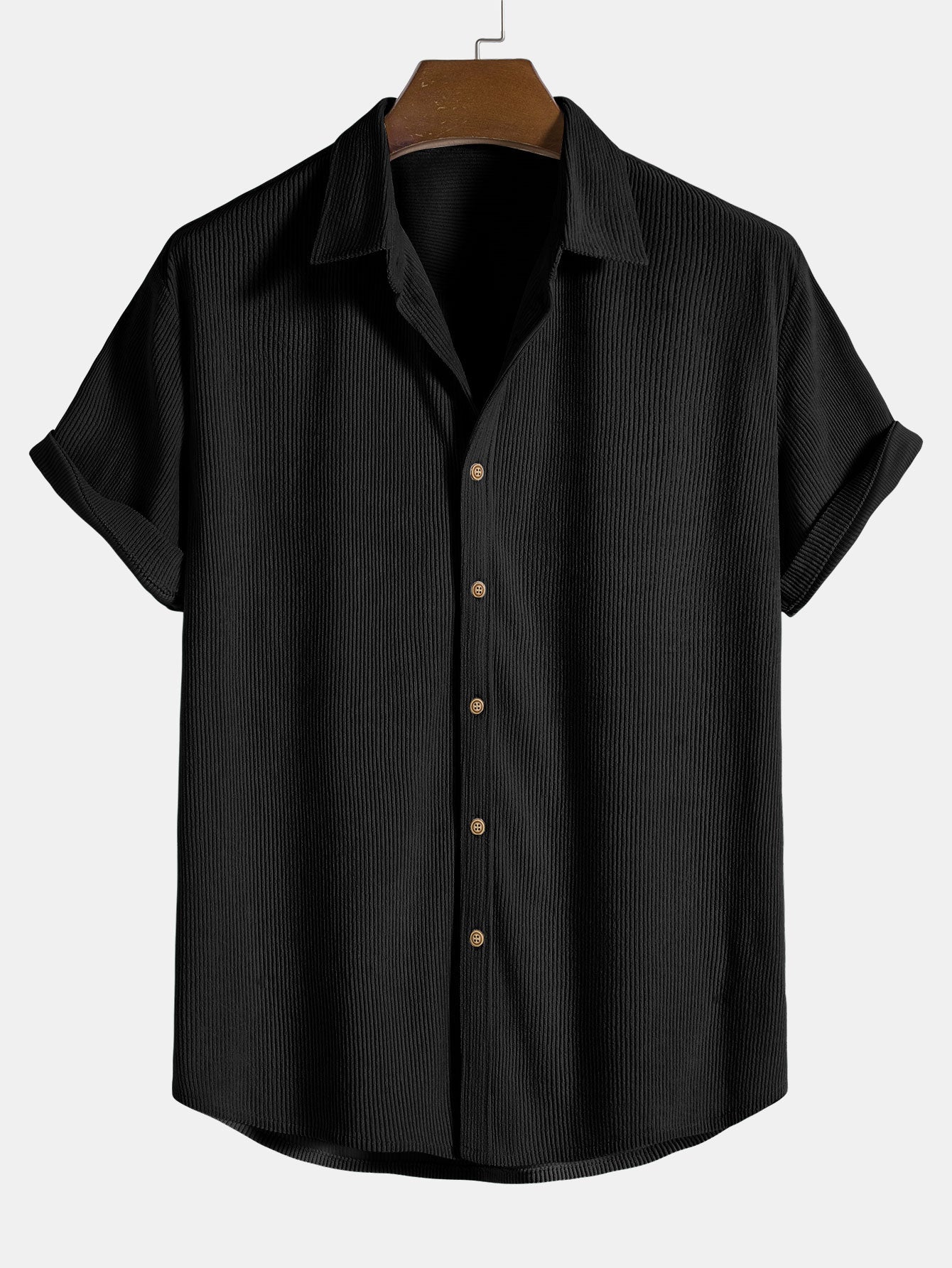 Herre 2-delt Sett Corduroy Stilig Design-6