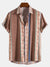 Variant image for Herreskjorte Vintage Stil Lett Bomull-9