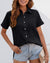 Variant image for Dame Bluse Kortermet Monokrom Lett Stoff-33